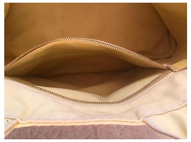 Borsa tote in denim Canapa gialla di Prada Giallo - vista 18
