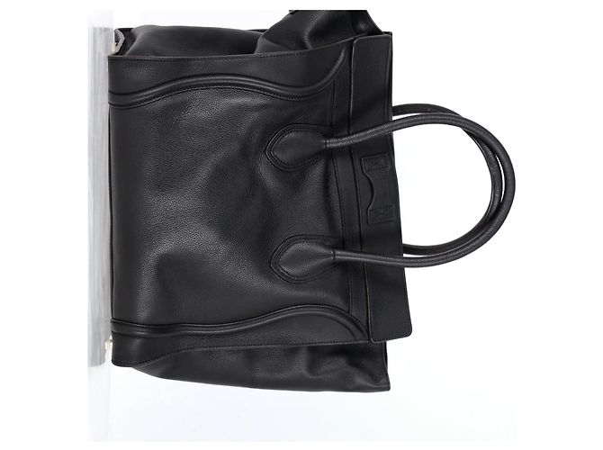 Luggage Céline Borsa da viaggio a spalla Celine in pelle nera Nero - vista 11