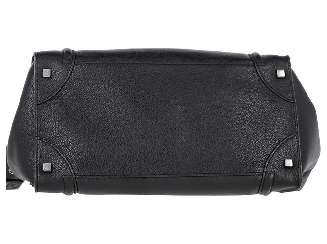 Luggage Céline Borsa da viaggio a spalla Celine in pelle nera Nero - vista 4