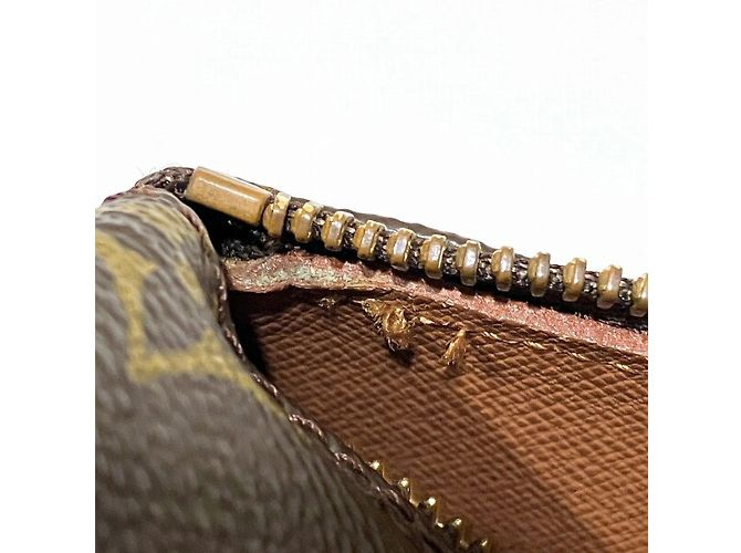 Borsa Louis Vuitton Monogram Old Papillon 26 Marrone - vista 8