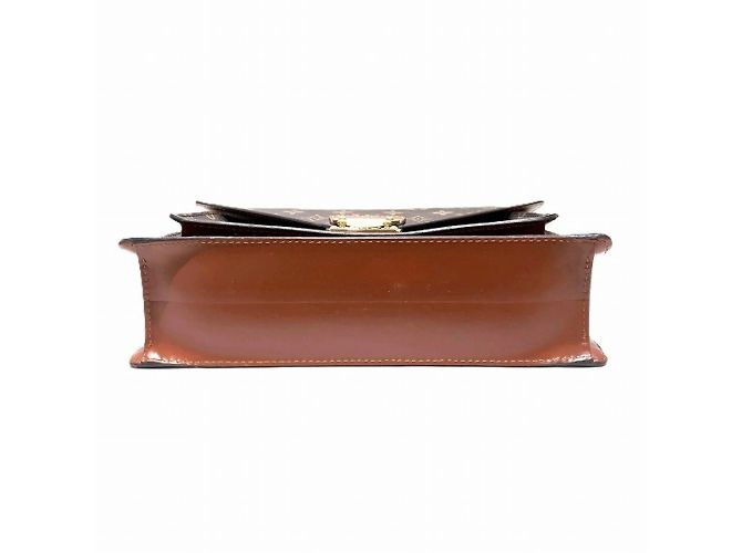 Bolso Louis Vuitton Monogram Monceau 28 Castaño - vista 3