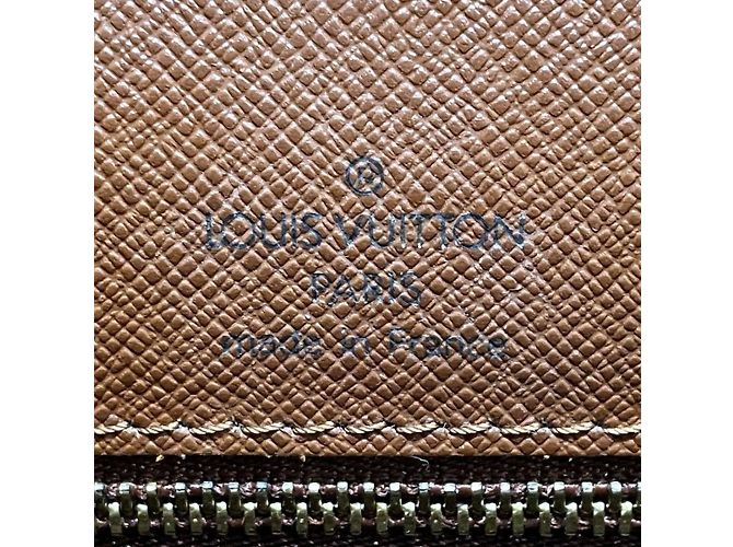 Bolso Louis Vuitton Monogram Monceau 28 Castaño - vista 5