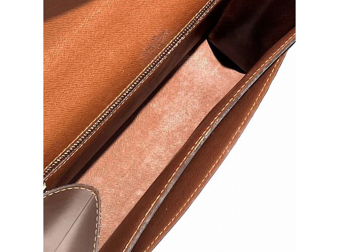Bolso Louis Vuitton Monogram Monceau 28 Castaño - vista 6