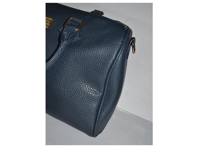 Borsa a mano Guy Laroche in ecopelle blu - vista 6