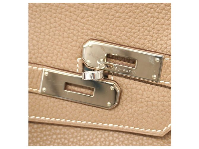 Hermès Borsa Hermes Birkin 40 in Grigio Etoupe Taupe - vista 15