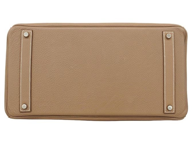 Hermès Borsa Hermes Birkin 40 in Grigio Etoupe Taupe - vista 3