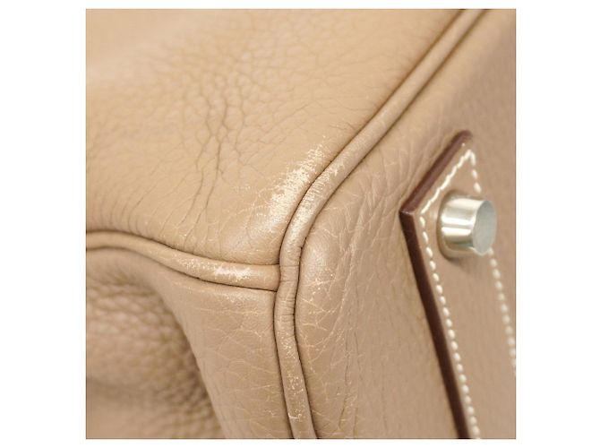Hermès Borsa Hermes Birkin 40 in Grigio Etoupe Taupe - vista 6