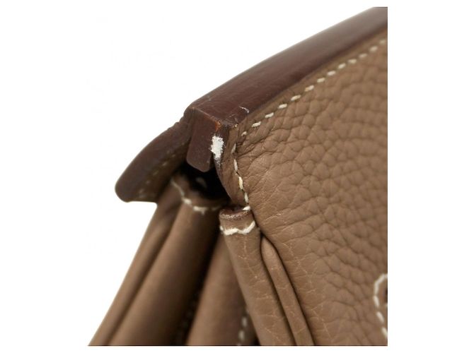 Hermès Borsa Hermes Birkin 40 in Grigio Etoupe Taupe - vista 8