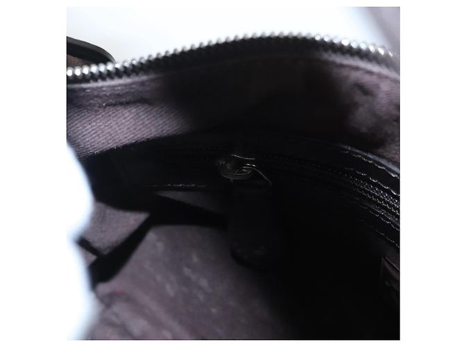 BALLY Borsa a Spalla in Pelle Scamosciata Marrone Argento Auth ti2290 - vista 20