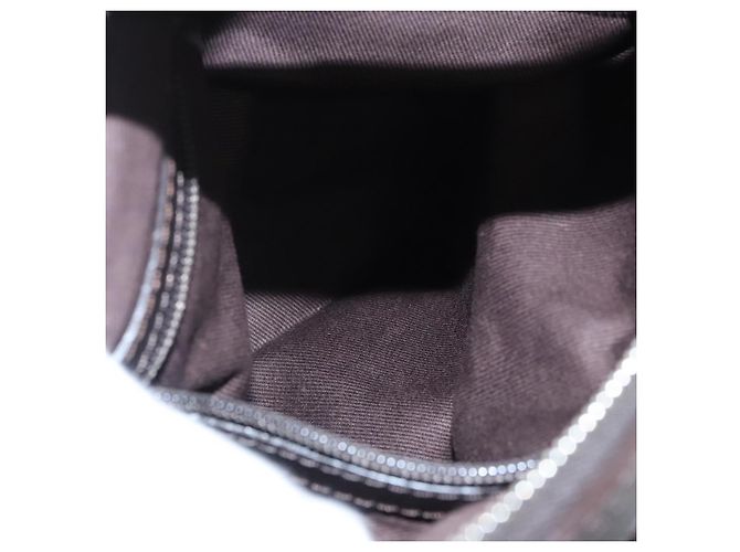 BALLY Borsa a Spalla in Pelle Scamosciata Marrone Argento Auth ti2290 - vista 21