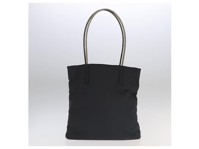 BALLY Bolso de Hombro de Cuero Nylon 5Set Negro Gris Marrón Auth ti2286 Castaño - vista 10