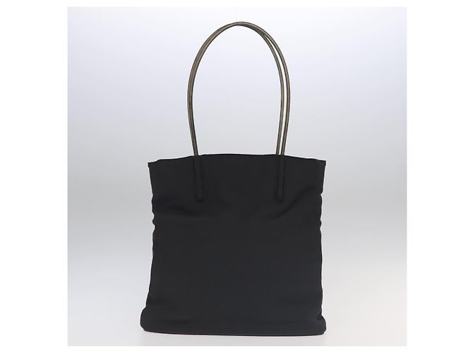 BALLY Bolso de Hombro de Cuero Nylon 5Set Negro Gris Marrón Auth ti2286 Castaño - vista 11