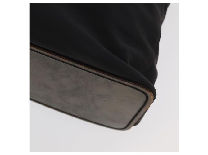 BALLY Bolso de Hombro de Cuero Nylon 5Set Negro Gris Marrón Auth ti2286 Castaño - vista 15