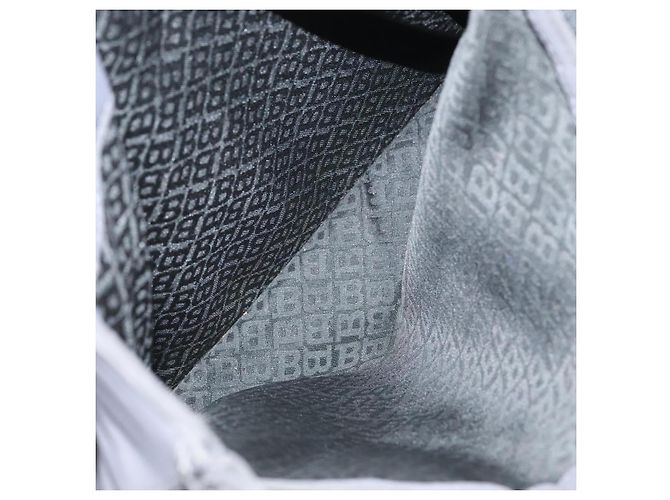 BALLY Bolso de Hombro de Cuero Nylon 5Set Negro Gris Marrón Auth ti2286 Castaño - vista 16