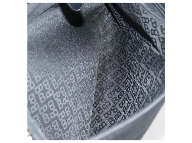 BALLY Bolso de Hombro de Cuero Nylon 5Set Negro Gris Marrón Auth ti2286 Castaño - vista 26