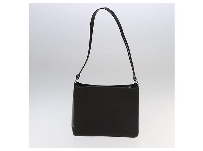 BALLY Bolso de Hombro de Cuero Nylon 5Set Negro Gris Marrón Auth ti2286 Castaño - vista 27
