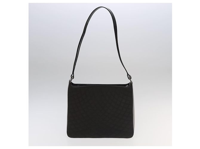 BALLY Bolso de Hombro de Cuero Nylon 5Set Negro Gris Marrón Auth ti2286 Castaño - vista 28