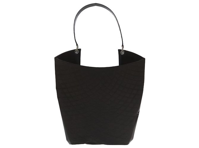 BALLY Bolso de Hombro de Cuero Nylon 5Set Negro Gris Marrón Auth ti2286 Castaño - vista 3