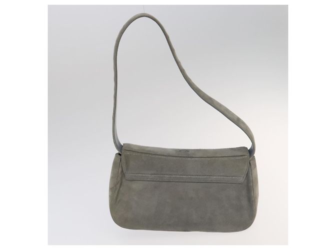 BALLY Bolso de Hombro de Cuero Nylon 5Set Negro Gris Marrón Auth ti2286 Castaño - vista 36