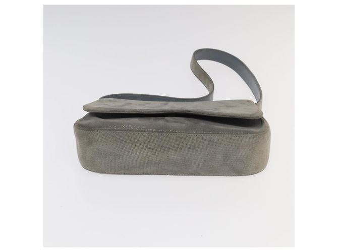 BALLY Bolso de Hombro de Cuero Nylon 5Set Negro Gris Marrón Auth ti2286 Castaño - vista 39