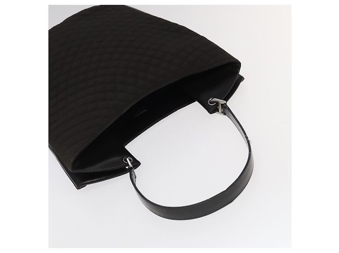 BALLY Bolso de Hombro de Cuero Nylon 5Set Negro Gris Marrón Auth ti2286 Castaño - vista 4