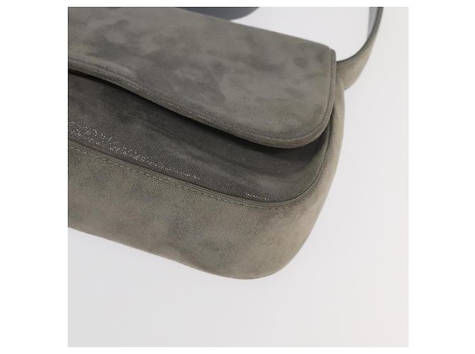 BALLY Bolso de Hombro de Cuero Nylon 5Set Negro Gris Marrón Auth ti2286 Castaño - vista 40