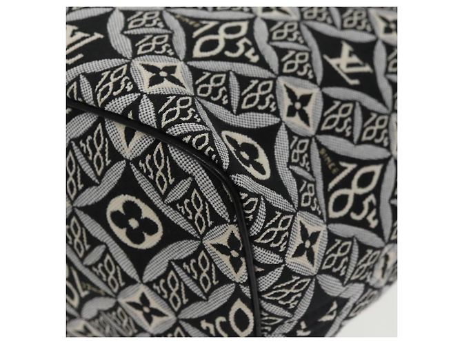 LOUIS VUITTON Monograma Jaguar DESDE 1854 Bolsa Neverfull MM M57230 LV Auth 101317S Negro - vista 17