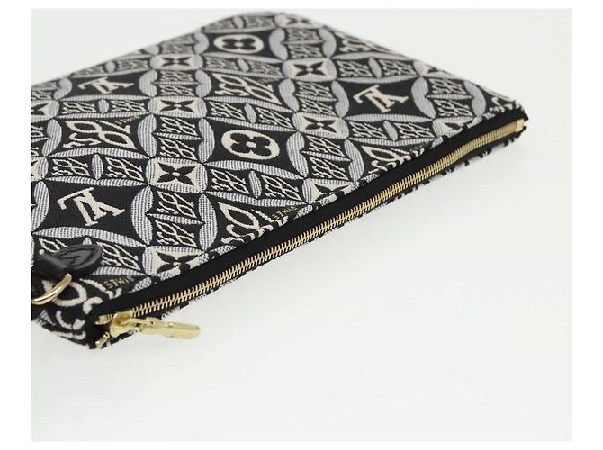 LOUIS VUITTON Monograma Jaguar DESDE 1854 Bolsa Neverfull MM M57230 LV Auth 101317S Negro - vista 29