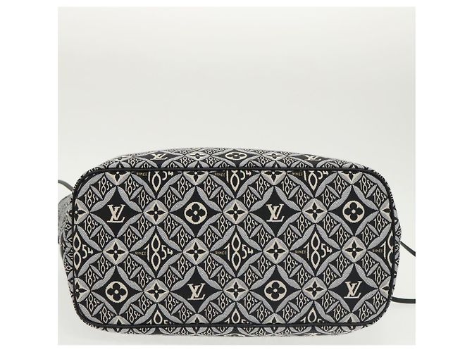 LOUIS VUITTON Monograma Jaguar DESDE 1854 Bolsa Neverfull MM M57230 LV Auth 101317S Negro - vista 5