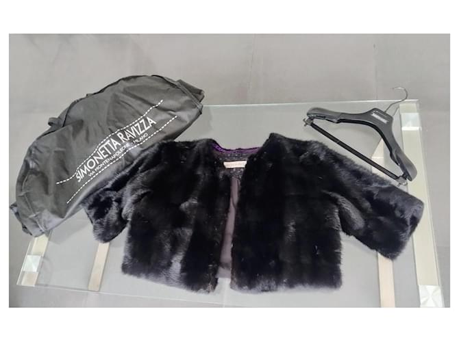 Abrigo Simonetta Ravizza Negro - vista 9
