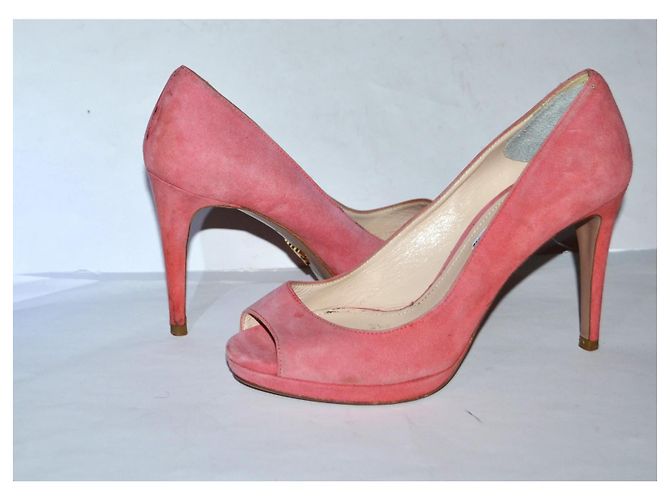 Prada Pumps Rosa Wildleder Größe 36 IT Pink - Ansicht 2