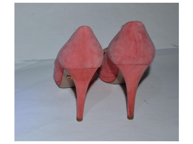 Prada Pumps Rosa Wildleder Größe 36 IT Pink - Ansicht 4