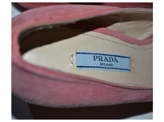Prada Pumps Rosa Wildleder Größe 36 IT Pink - Ansicht 7