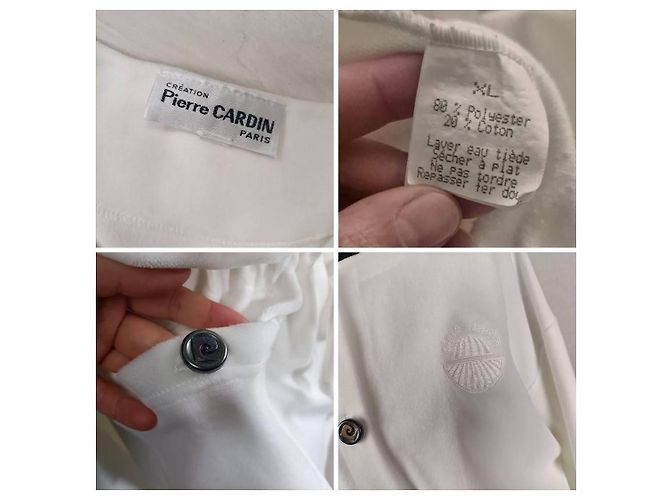 Pierre Cardin white jumpsuit vintage Bianco - vista 8