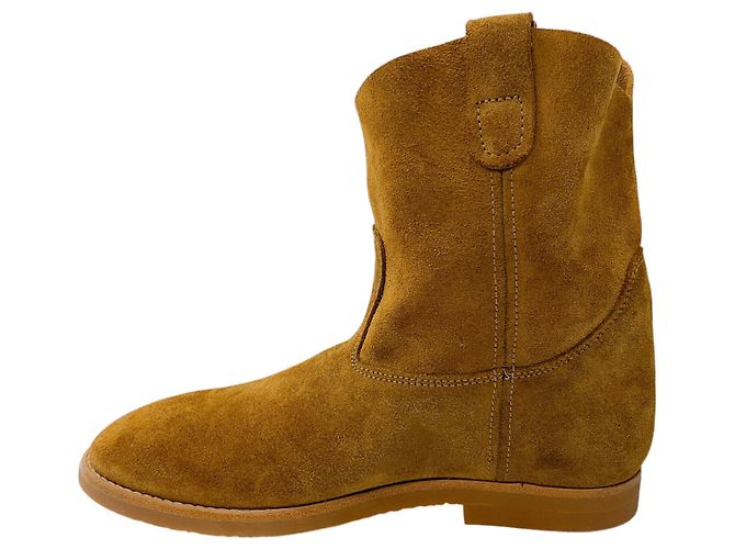 Botas de camurça tan Re/Done - vista 3