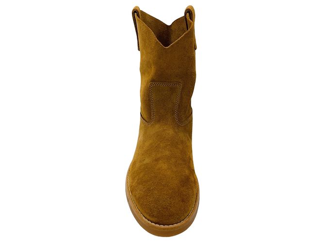 Botas de camurça tan Re/Done - vista 4