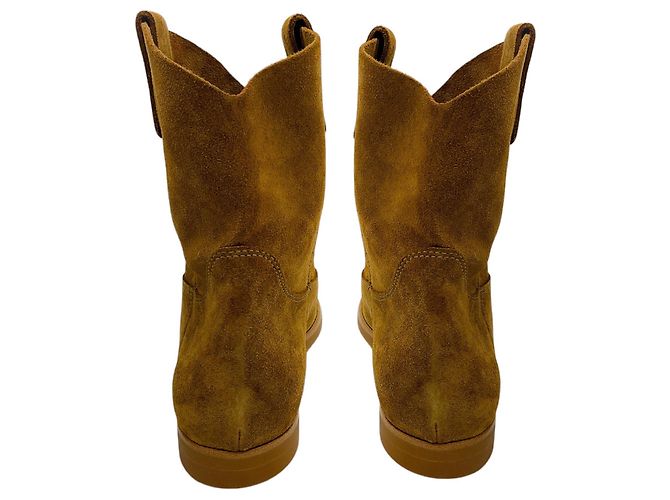 Botas de camurça tan Re/Done - vista 6