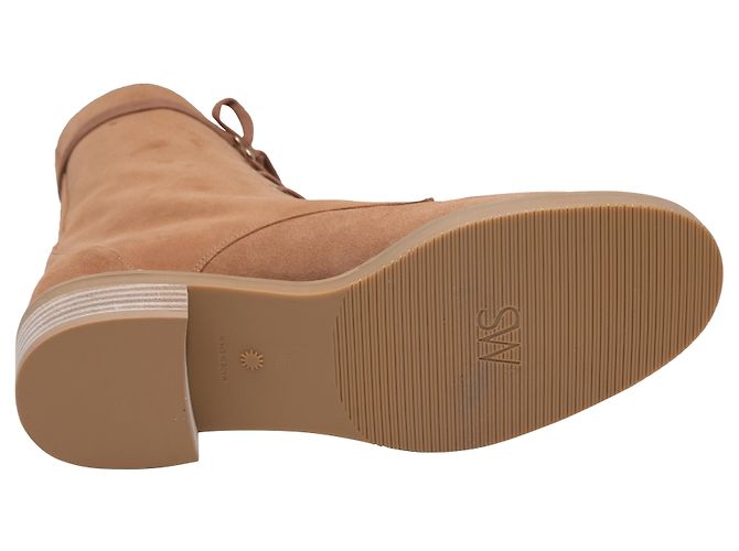 STUART WEITZMAN Botas de tobillo T.US 8.5 Ante Camello - vista 5
