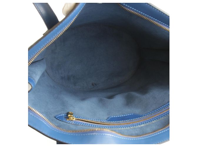 Louis Vuitton Saint Jacques Tote Bag Blue - view 6
