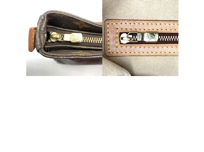Borsa Louis Vuitton Monogram Looping GM Marrone - vista 10