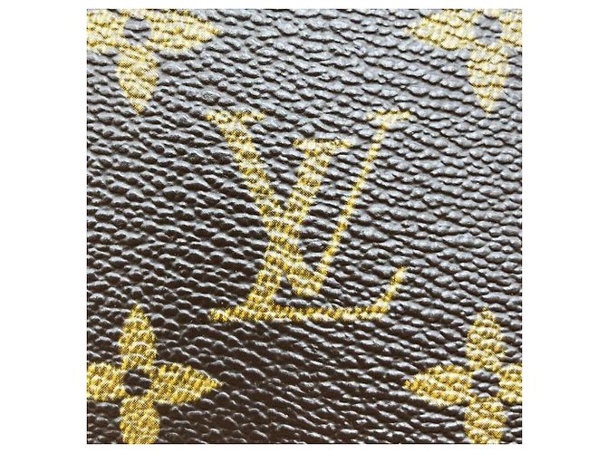 Borsa Louis Vuitton Monogram Looping GM Marrone - vista 2