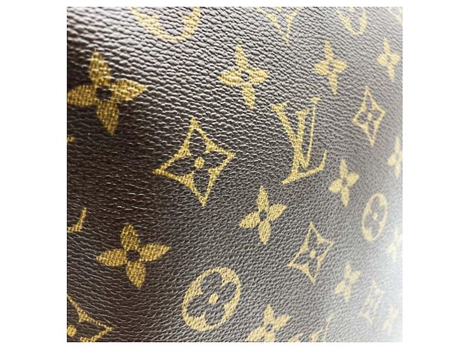 Borsa Louis Vuitton Monogram Looping GM Marrone - vista 3