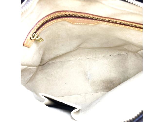 Borsa Louis Vuitton Monogram Looping GM Marrone - vista 8