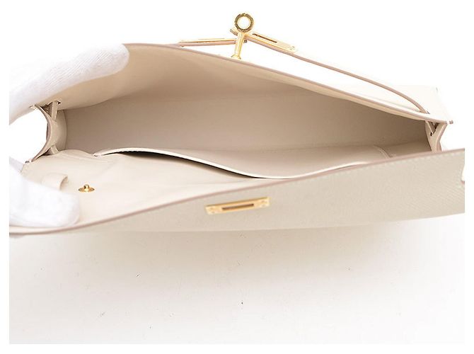 Hermès Kelly Beige - vista 5