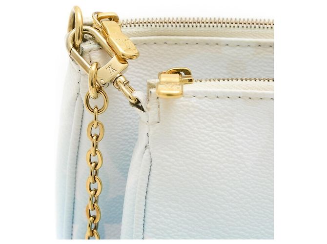 Louis Vuitton Multi Pochette Accessori Blu - vista 5