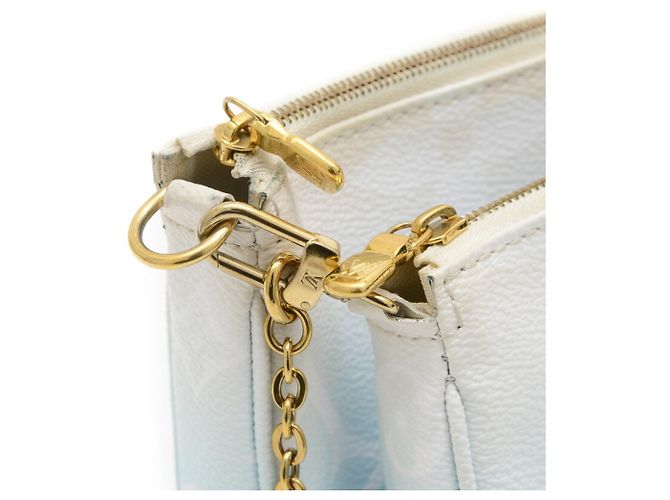 Louis Vuitton Multi Pochette Accessori Blu - vista 6