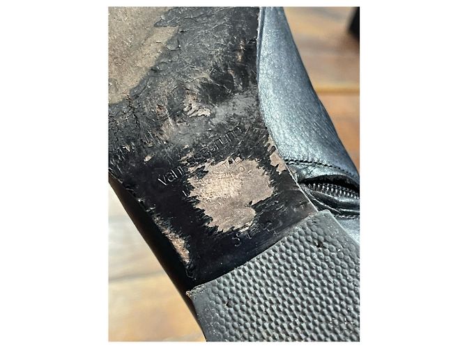 Botas VANESSA BRUNO T.EU 37.5 Cuero Negro - vista 5