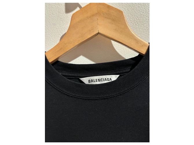 BALENCIAGA Tops T.Internacional XL Algodón Negro - vista 5