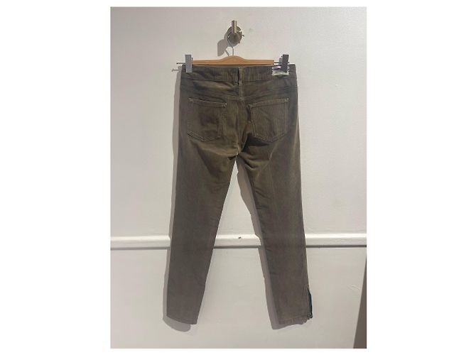 VANESSA BRUNO Jeans T.US 28 Algodón Caqui - vista 3