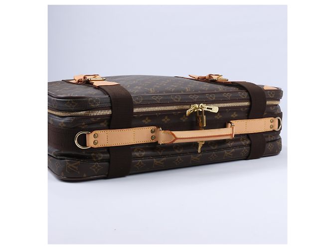 Borsa da viaggio Louis Vuitton Monogram Satellite 53 M23356 Marrone - vista 6